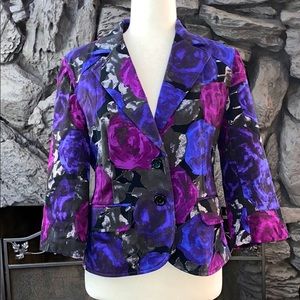 Michael Kors Floral Blazer
